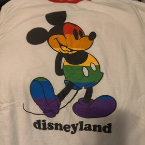 Disneyland rainbow Mickey t shirt